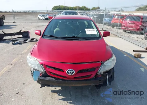 2012 Toyota Corolla Le z USA, uszkodzony, nr VIN 5YFBU4EE9CP061172